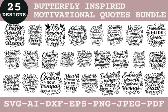 25 Butterfly Inspired Motivational Quote