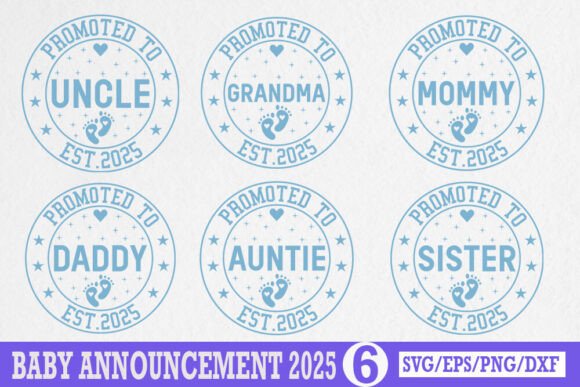 Baby Announcement 2025 SVG Review