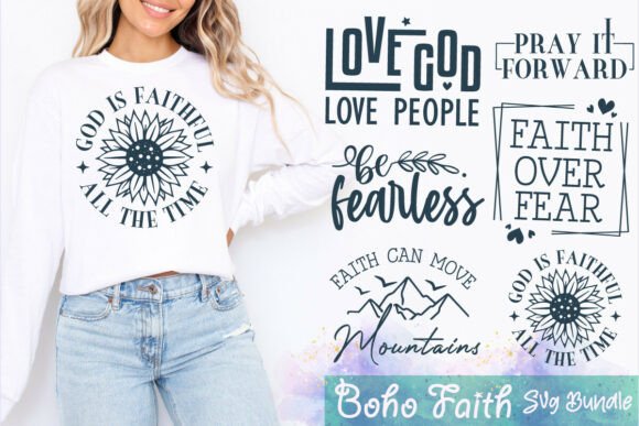 Boho Faith SVG Bundle Review