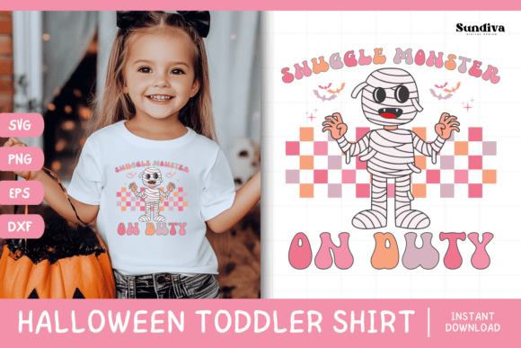 Funny Halloween Toddler Shirt SVG 11