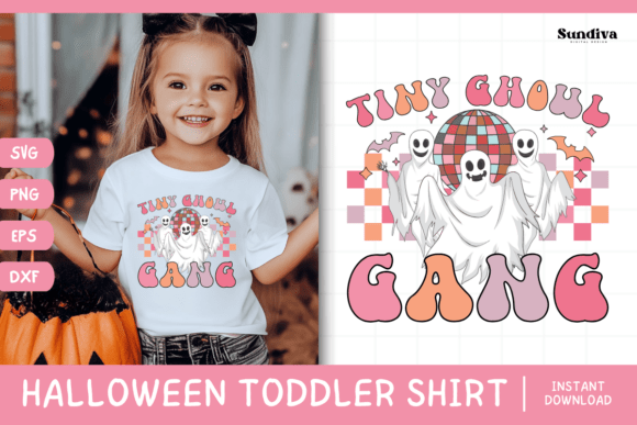 Funny Halloween Toddler Shirt SVG 4