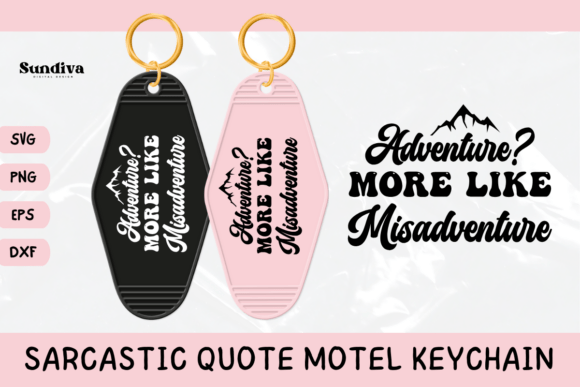Funny Sarcastic Motel Keychain SVG 2
