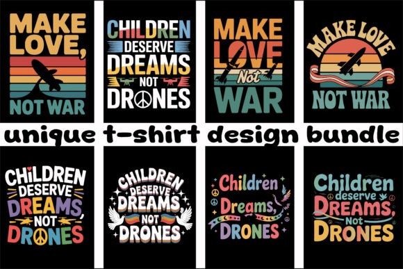 Unique Anti-War and Peace Quote T-Shirt